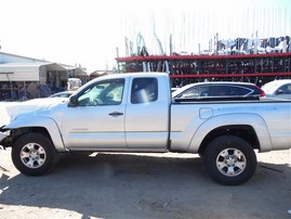 2008 Toyota Tacoma SR5 Silver Extended Cab 4.0L AT 2WD #Z23257
